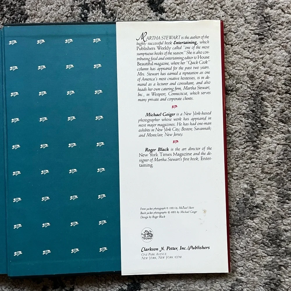 Vintage Martha Stewart's Quick Cook - Vibrant Pink and Green Edition